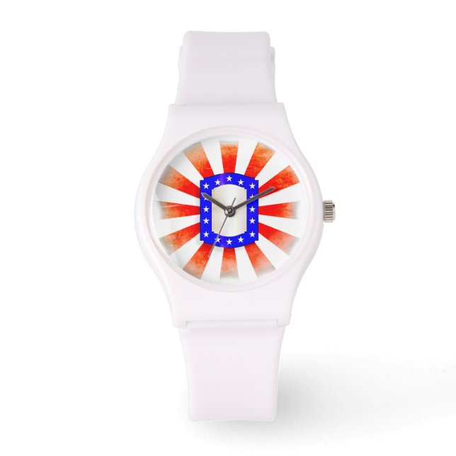 Reloj De Pulsera 4 de julio Día de la Independencia (Anverso)
