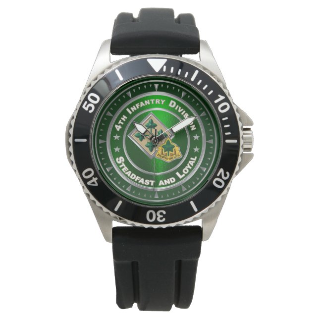 Reloj De Pulsera 4ta División de Infantería    (Anverso)