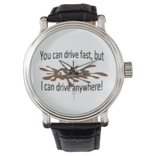 Reloj De Pulsera 4x4 de la impulsión del camino dondequiera