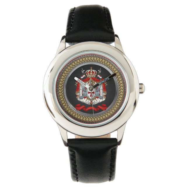 Reloj De Pulsera [500] Escudo de armas templario de los caballeros (Anverso)