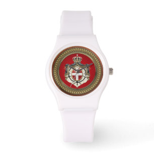Reloj De Pulsera [500] Orden de Malta - Escudo de armas SMOM