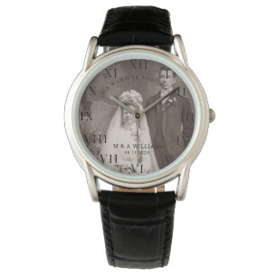 Reloj De Pulsera 50.º Aniversario Boda de la moderna y elegante fot