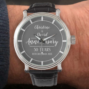 Reloj De Pulsera 50 años - Observatorio del Aniversario Dorado