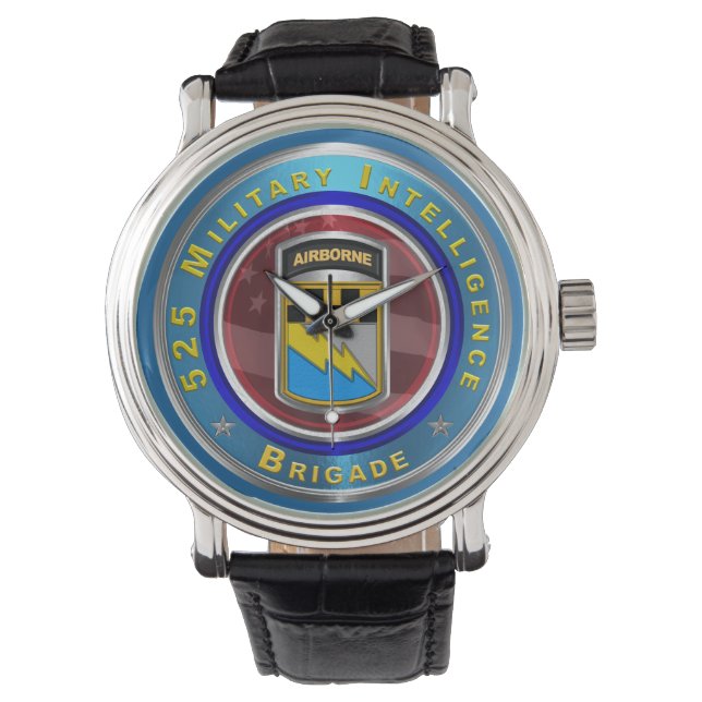 Reloj De Pulsera 525 Brigada de Inteligencia Militar "aerotransport (Anverso)