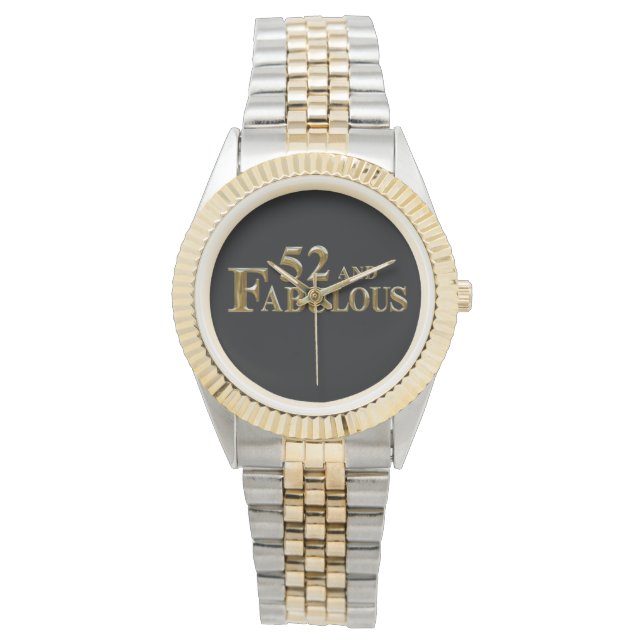 Reloj De Pulsera 52 cumpleaños (Anverso)