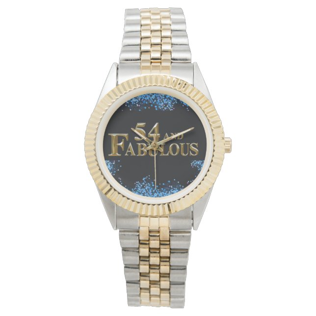 Reloj De Pulsera 54 cumpleaños (Anverso)