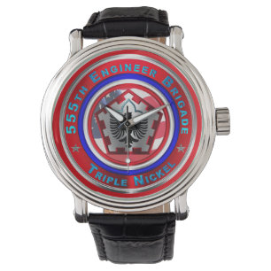 Reloj De Pulsera 555ª Brigada de Ingenieros “Triple Nickel”