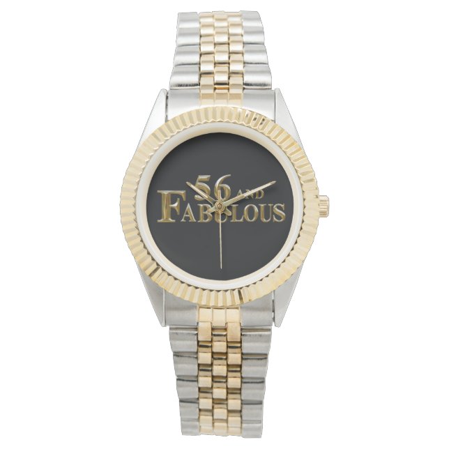 Reloj De Pulsera 56 cumpleaños (Anverso)