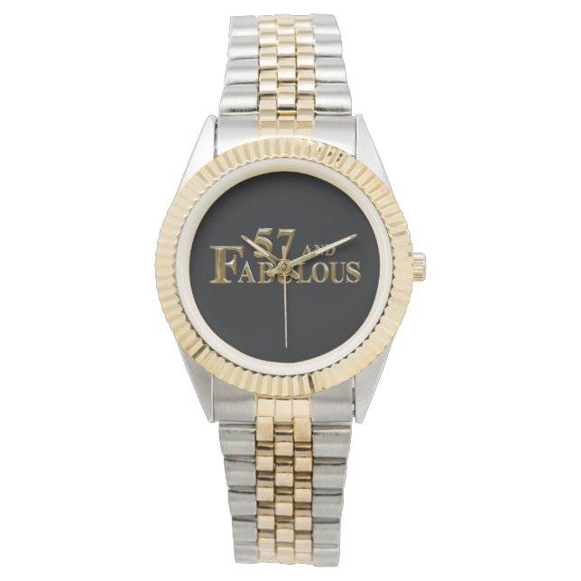 Reloj De Pulsera 57 cumpleaños (Anverso)