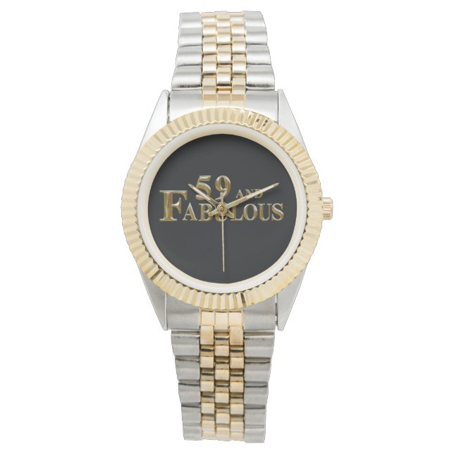 Reloj De Pulsera 59º Cumpleaños (Anverso)