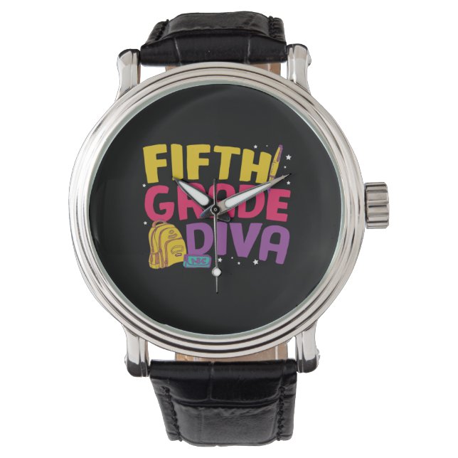 Reloj De Pulsera 5.ª Maestría Quinto Grado Diva (Anverso)