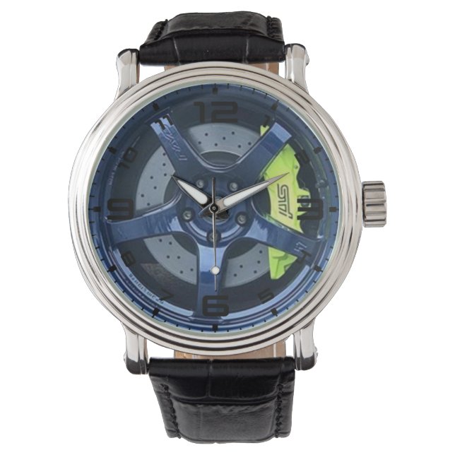 Reloj De Pulsera 5 Spoke Wheel Subaru Watch (Anverso)