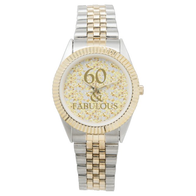 Reloj De Pulsera 60 cumpleaños  (Anverso)