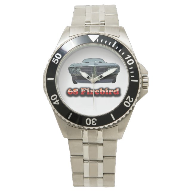 Reloj De Pulsera 68 Firebird Classic Stainless Steel Watch (Anverso)