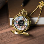 Reloj De Pulsera 6 Galería fotográfica personalizada<br><div class="desc">Dé un regalo atemporal que hable de amor y recuerdos con nuestro Watch personalizado. Este exquisito reloj es perfecto para el Día del Padre o el cumpleaños de un abuelo,  con seis fotos personalizadas y texto personalizado para celebrar momentos apreciados.</div>