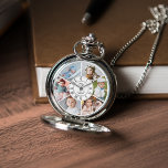Reloj De Pulsera 6 Galería fotográfica personalizada<br><div class="desc">Dé un regalo atemporal que hable de amor y recuerdos con nuestro Watch personalizado. Este exquisito reloj es perfecto para el Día del Padre o el cumpleaños de un abuelo,  con seis fotos personalizadas y texto personalizado para celebrar momentos apreciados.</div>