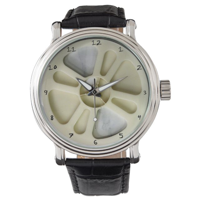 Reloj De Pulsera 7" Reel-to-Reel con Números (Anverso)