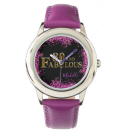 Reloj De Pulsera 80.º cumpleaños