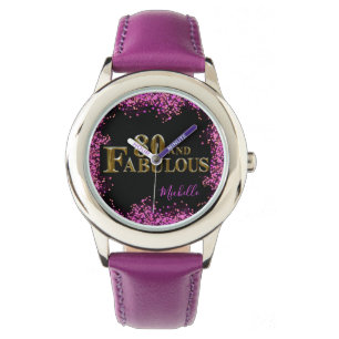 Reloj De Pulsera 80 cumpleaños