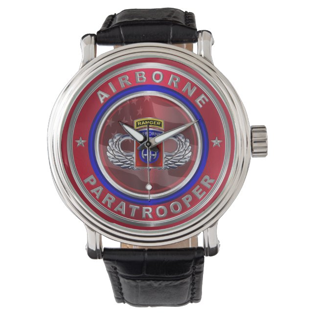 Reloj De Pulsera 82ª División Aérea Ranger Aéreo (Anverso)