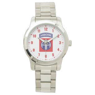Reloj De Pulsera 82.ª División Aérea Premium Acero Inoxidable