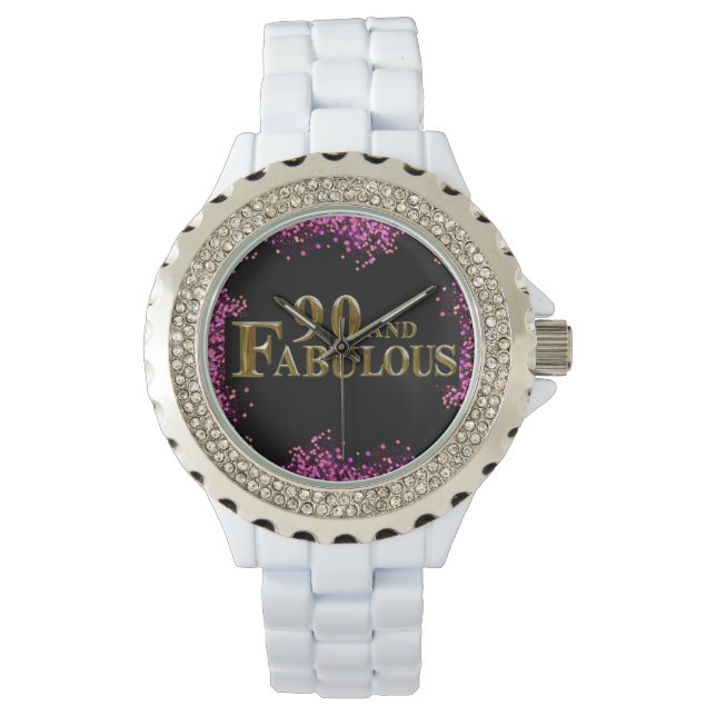 Reloj De Pulsera 90 cumpleaños (Anverso)