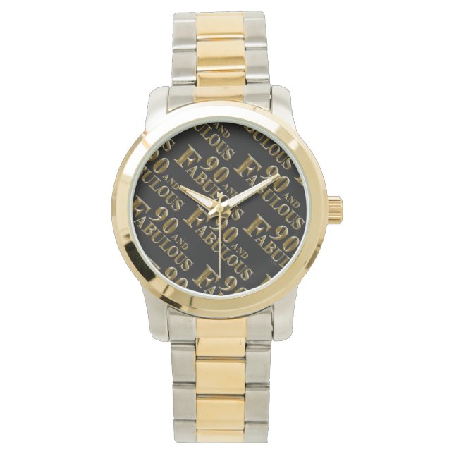 Reloj De Pulsera 90 cumpleaños (Anverso)