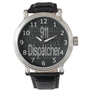 Reloj De Pulsera 911 Extraordinaria de Dispatcher