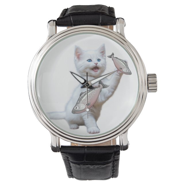 Reloj De Pulsera 9.º gata (Anverso)