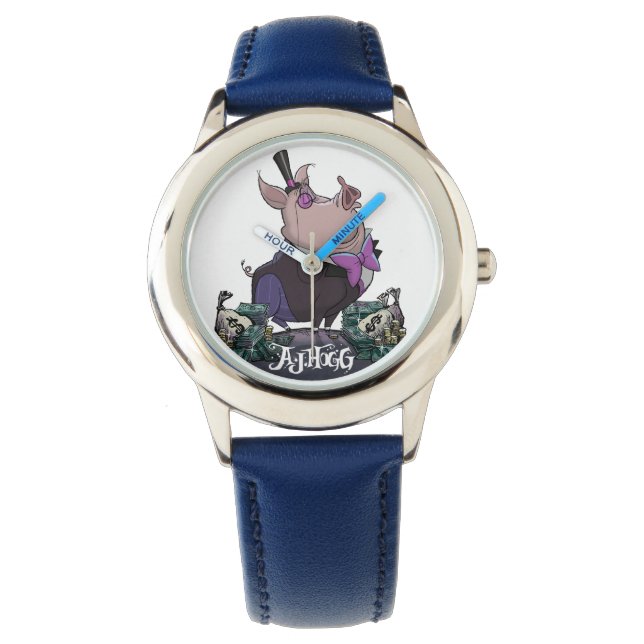 RELOJ DE PULSERA A. J. HOGG "HIGH ON THE HOG" ANALOG WATCH (Anverso)