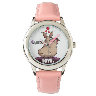 RELOJ DE PULSERA A. J. HOGG "LOVE" ANALOG WATCH