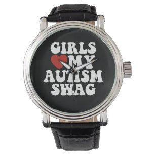 Reloj De Pulsera A las chicas les encanta mi estilo de autismo dive