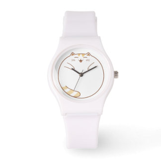 Reloj De Pulsera ¿A Qué Hora Es Maullido? (Gato colgante)