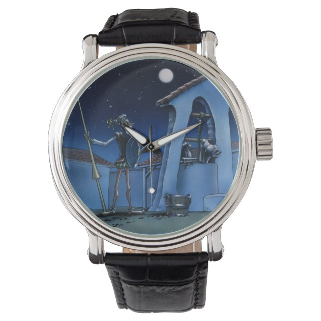 Reloj De Pulsera ¿A tiempo? Ningún sueño imposible de @QUIXOTEdotTV (Anverso)