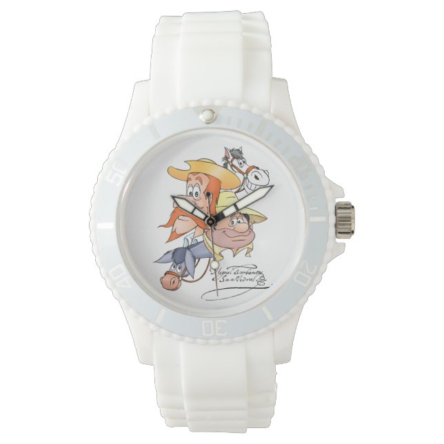 Reloj De Pulsera ¿A tiempo? Ningún sueño imposible de @QUIXOTEdotTV (Anverso)