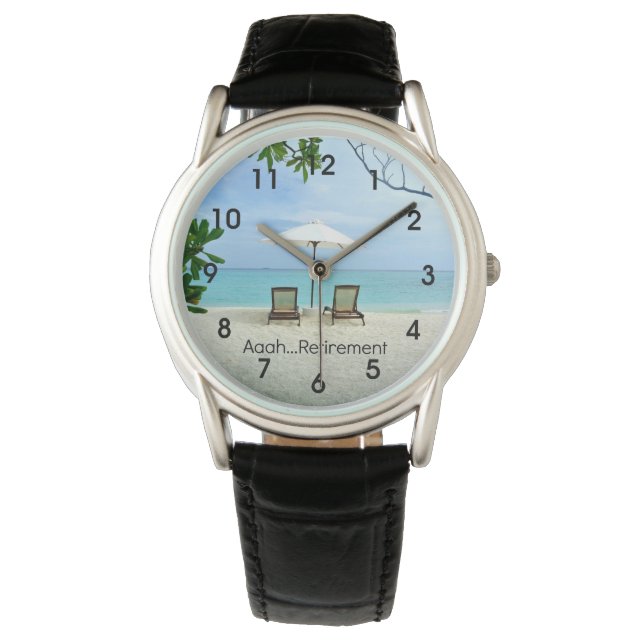 Reloj De Pulsera Aaah...Jubilación (Anverso)