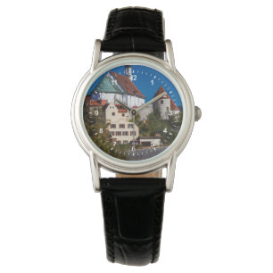 Reloj De Pulsera Abadía junto al río Lech