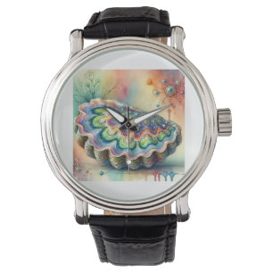 Reloj De Pulsera Abalone in Watercolor 250624AREF123 - Watercolor