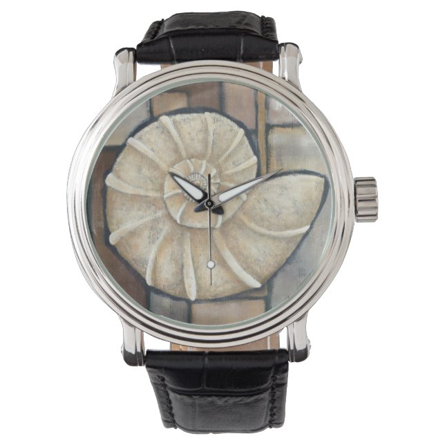 Reloj De Pulsera Abalone Shell (Anverso)