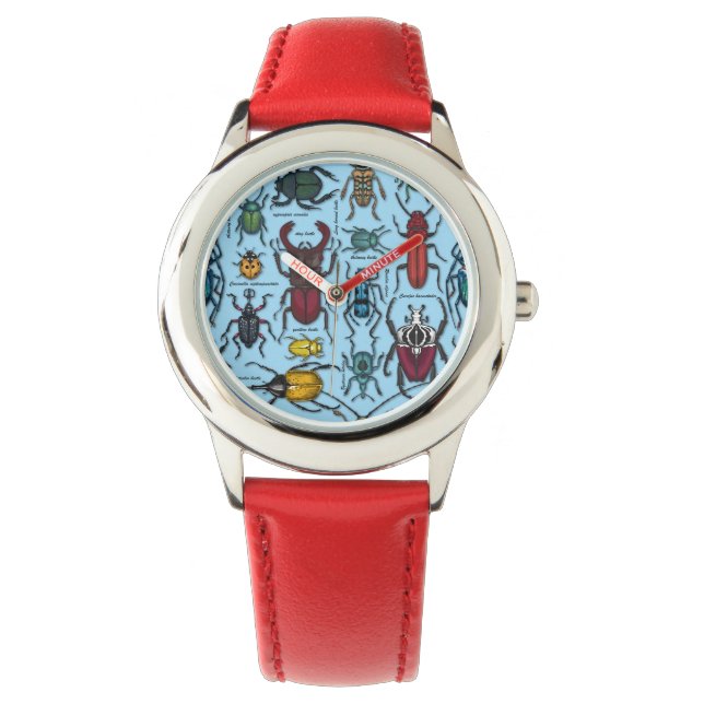 Reloj De Pulsera Abejas azules (Anverso)