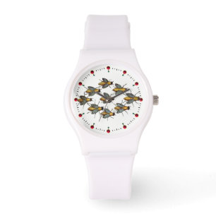 Reloj De Pulsera Abejas de HONEY / AZULEJAS DE OJOS DE MANTENIMIENT