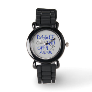 Reloj De Pulsera Abordar Los Desafíos Con La Motivación De Las Arma