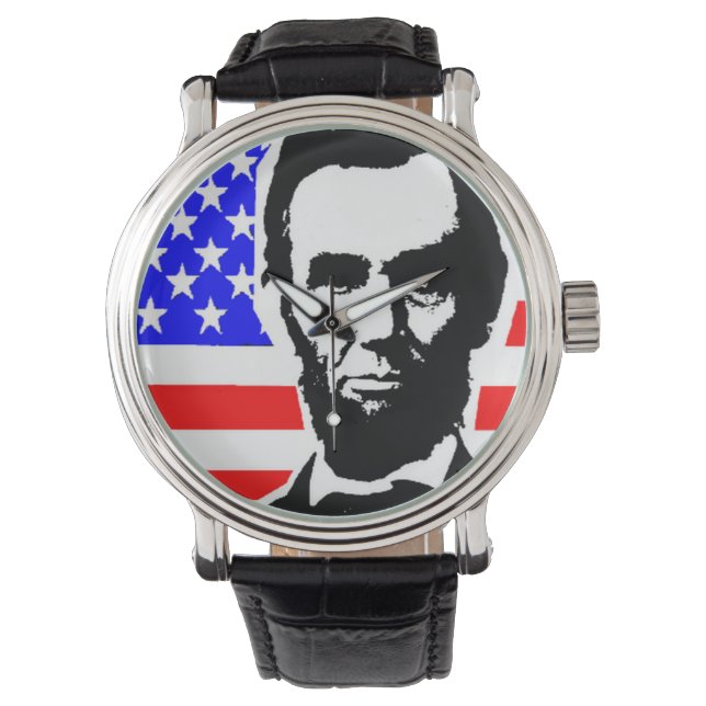 RELOJ DE PULSERA ABRAHAM LINCOLN-UNION (Anverso)
