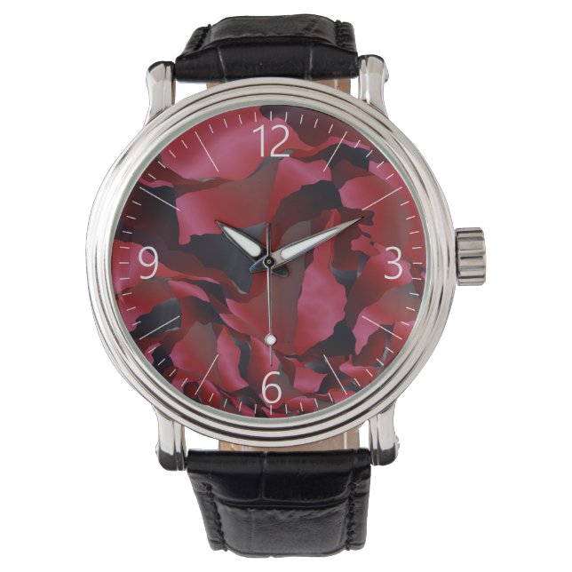Reloj De Pulsera Absorción rojiza (Anverso)