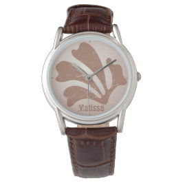 Reloj De Pulsera Abstract Art Brown Algae, Kelp