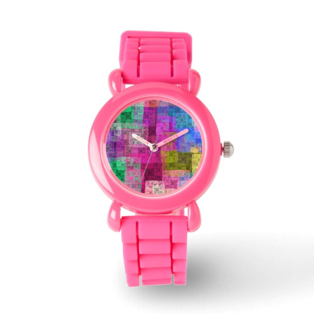Reloj De Pulsera Abstract cubes (Anverso)