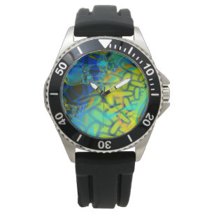 Reloj De Pulsera Abstract Layering