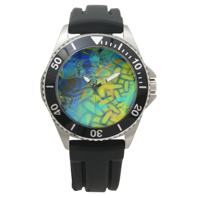 Reloj De Pulsera Abstract Layering (Anverso)