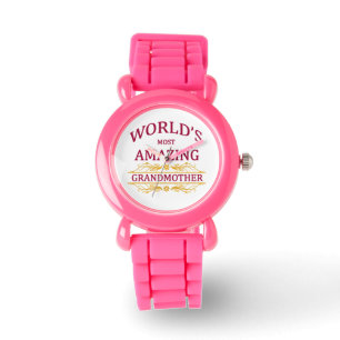 Reloj De Pulsera Abuela asombrosa