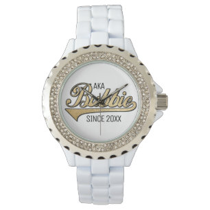 Reloj De Pulsera Abuela/Bubbie de Women's Diamante de imitación Ena